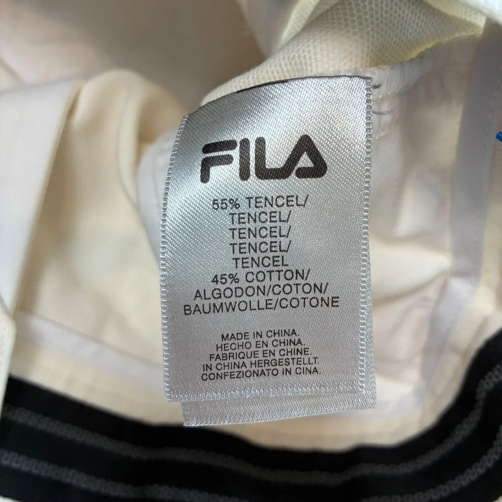 FILA Golf Mens Pants Off White Cream Tencel Cotton Twill Size 38 NWT‎ U90128 - Picture 5 of 10